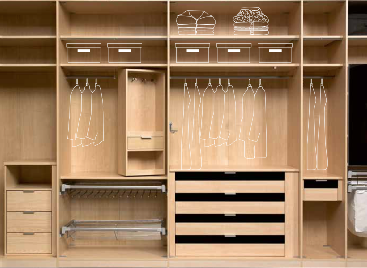 Style Cuisine, aménagement de dressing sur mesure à Genève Suisse